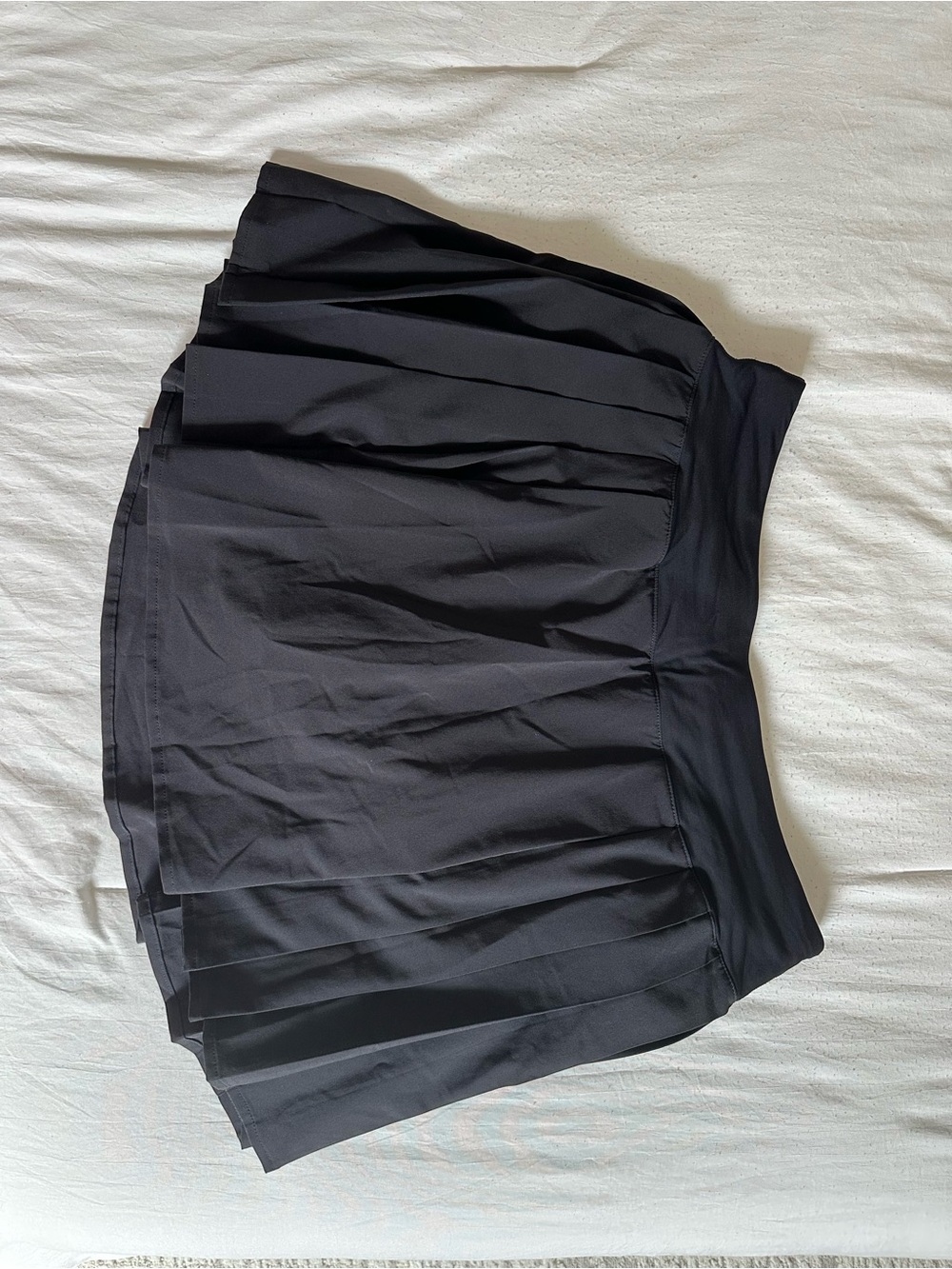 lululemon athletica Side Pleated Athletic Skort- Black